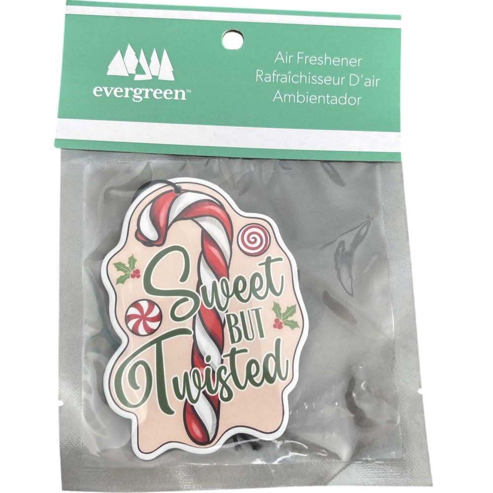 Evergreen Car Air Freshener Citrus Scent Sweet  But Twisted